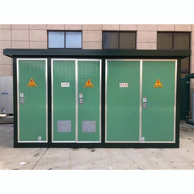 当雄1600KVA欧式箱式变压器